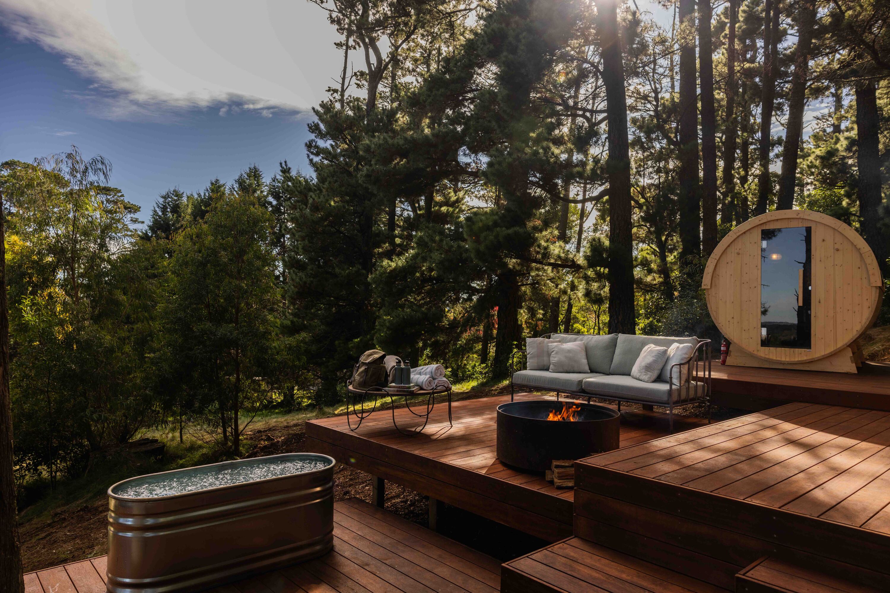 Bathe in the middle of a forest at the five-star Osborn House in Bundanoon