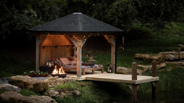 Shepherd’s hut in North Yorkshire