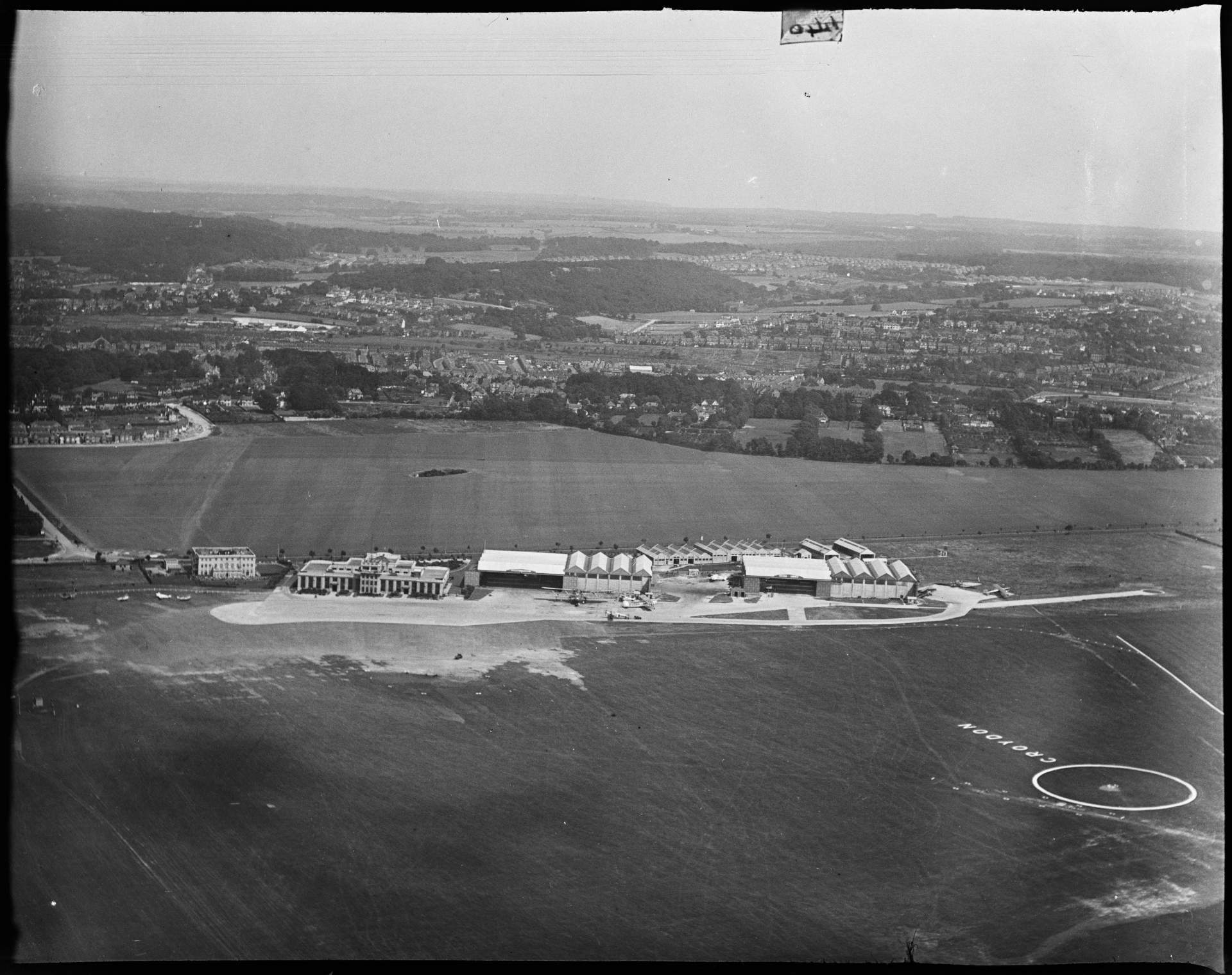 Croydon Aerodrome in Historic England’s Air Pictures Portleven Collection