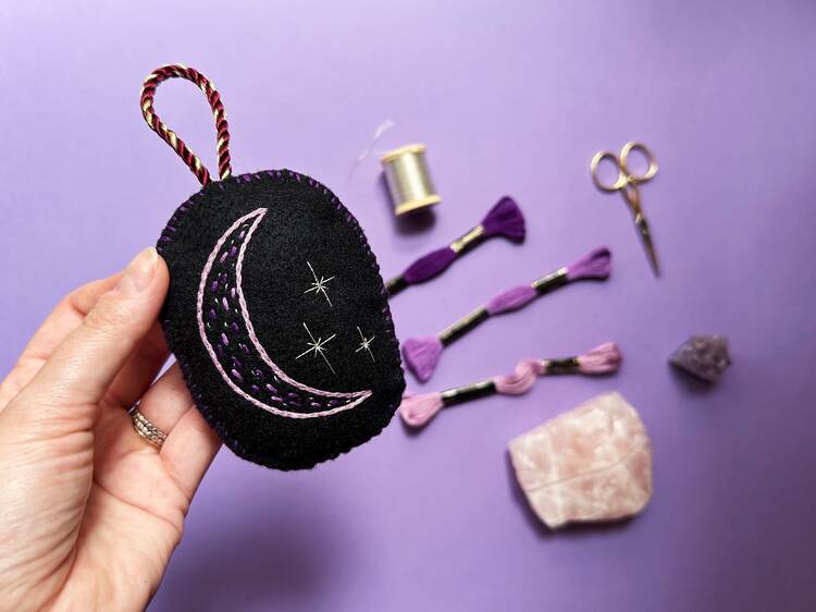 Mystical Moon Embroidery Workshop