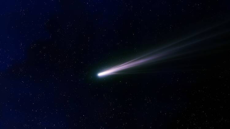 Comet in Singapore October 2024