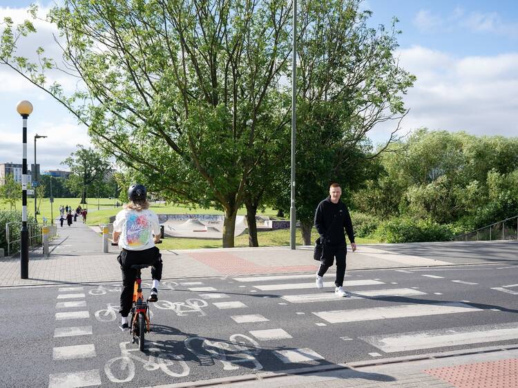 London’s cycleway network now covers more than 400 kilometres