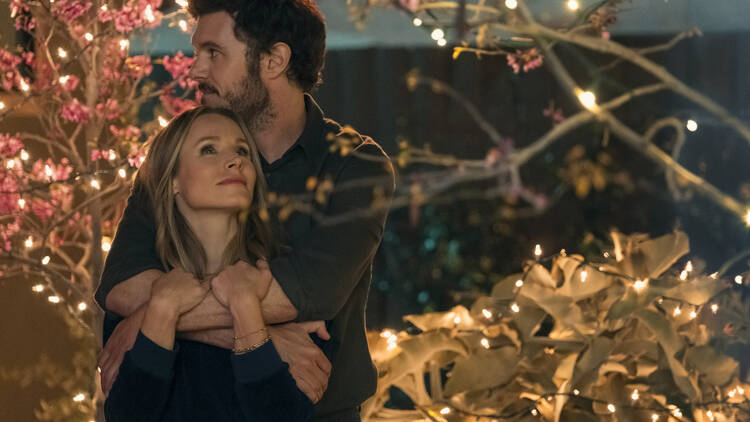 Nobody Wants This. (L to R) Kristen Bell as Joanne, Adam Brody as Noah in episode 108 of Nobody Wants This. Cr. Adam Rose/Netflix © 2024