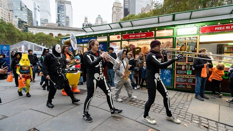 Tricks and Treats at Bryant Park