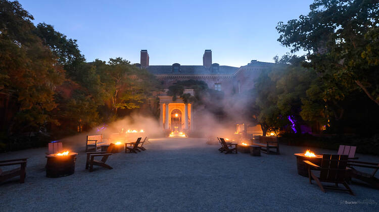 Nightfall at Filoli