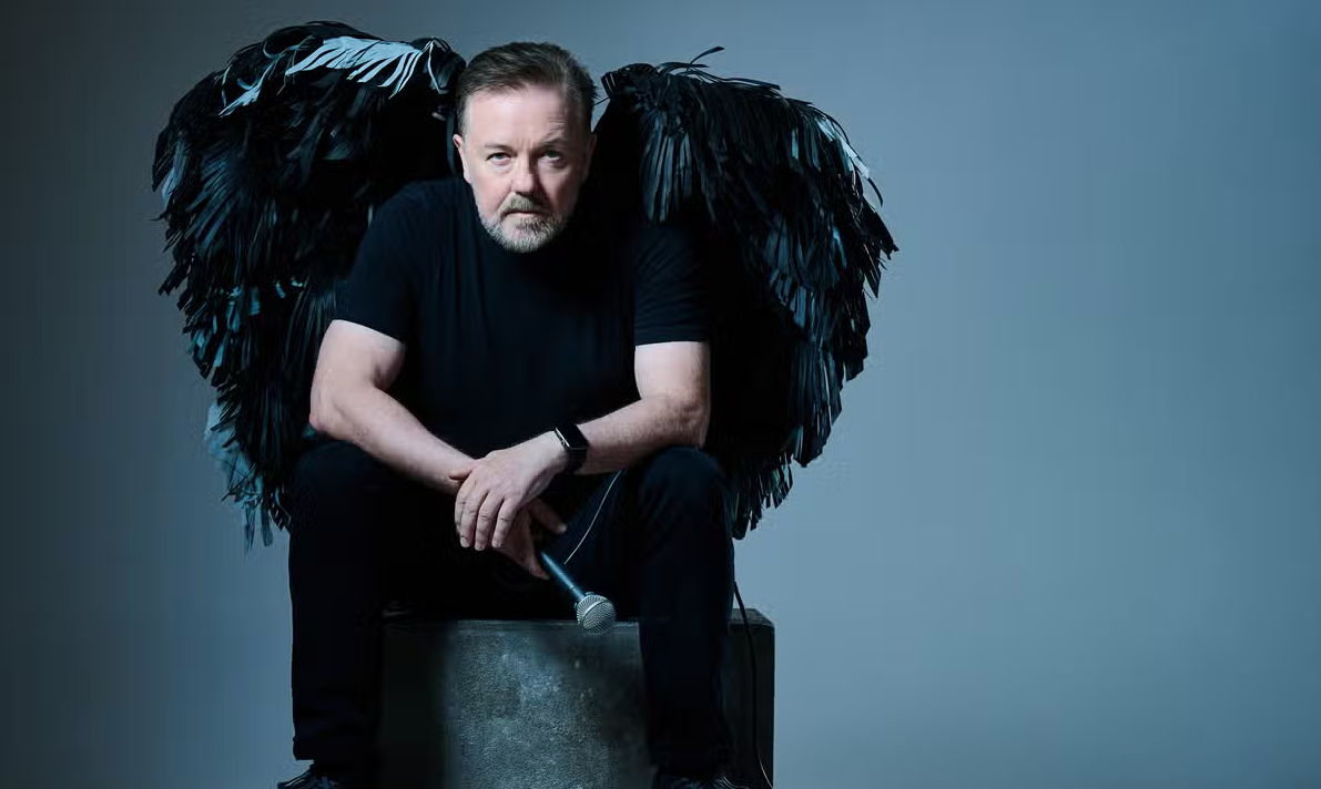 Ricky Gervais Brings His Hilarious 'Mortality' Tour to Lisbon in 2025!