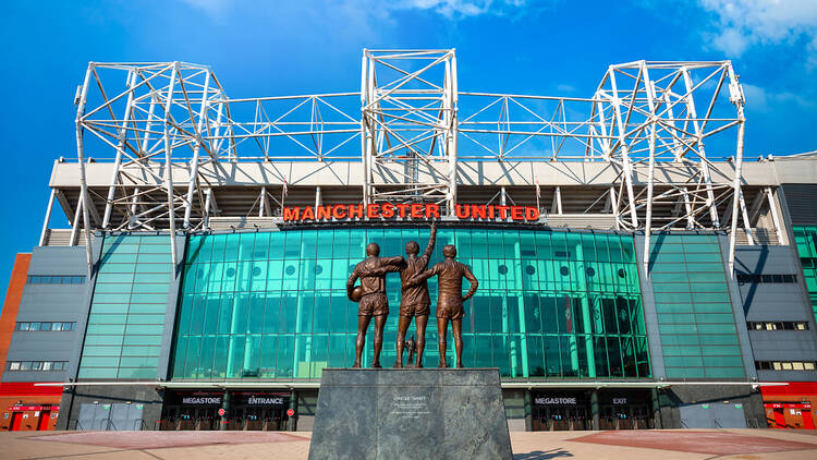 Manchester United football stadium