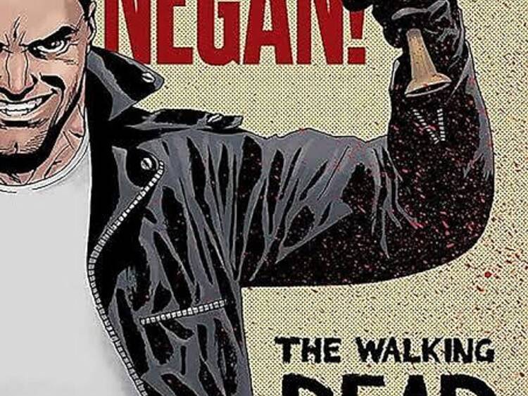 Here´s Negan, los mounstruos de The Walking Dead cómic