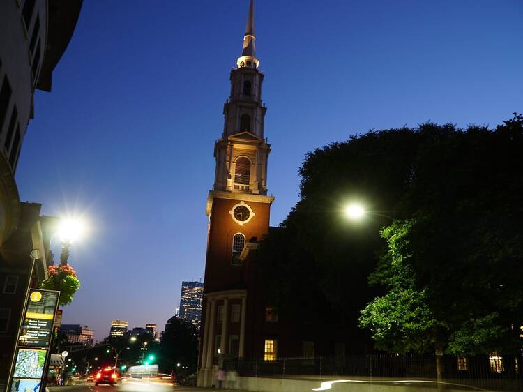 Creep through the crypt at Old North Church