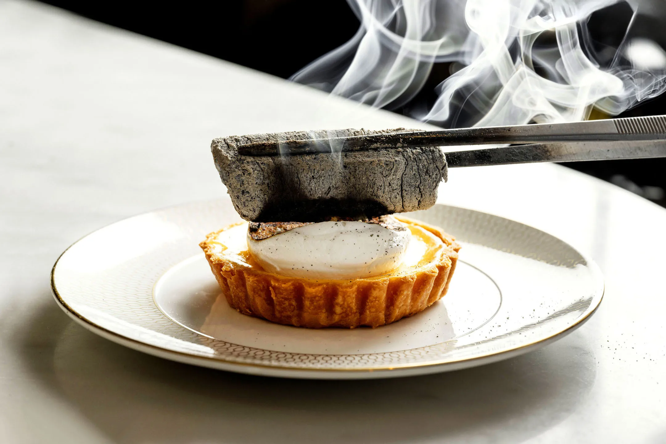Lemon tart at Saint Peter
