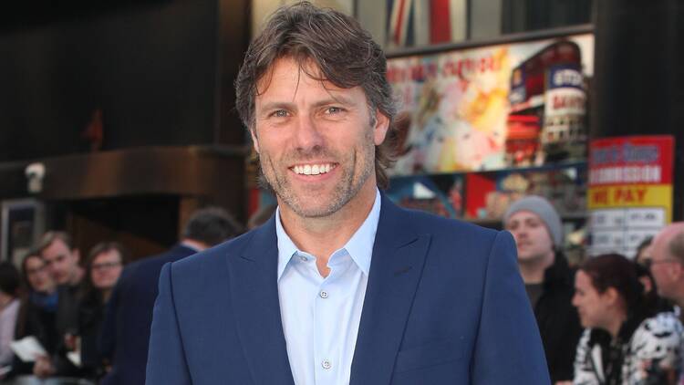 Comedian John Bishop on the red carpet