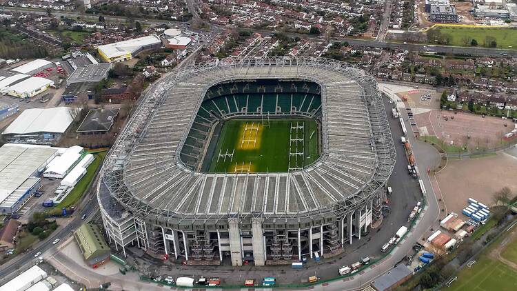 Twickenham Stadium in west London