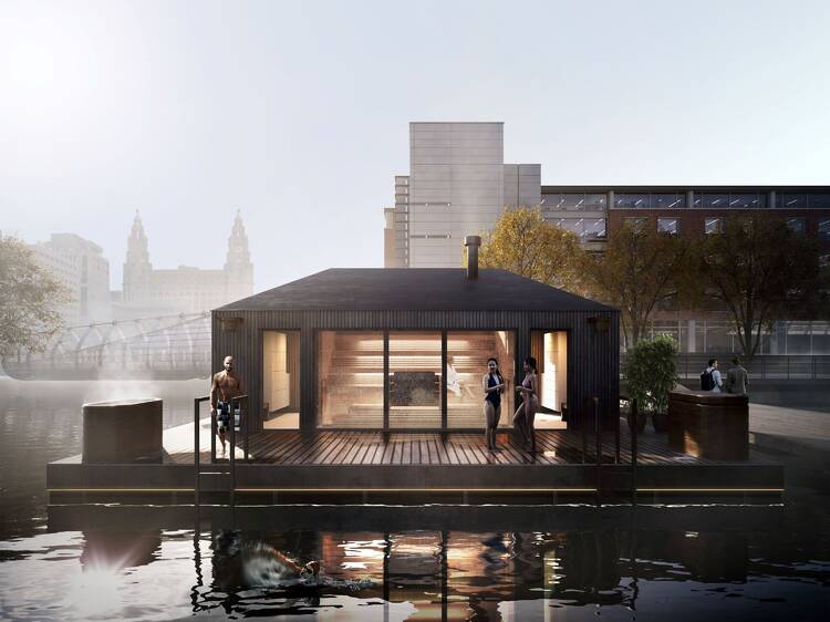 Chill out at the UK’s first ever floating sauna