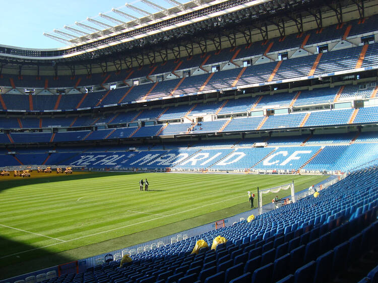 Visit the Santiago Bernabéu stadium