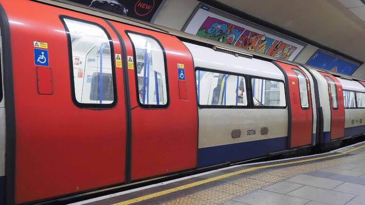 London Piccadilly line tube station