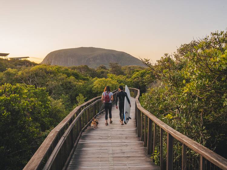 Climb the world’s second-largest rock