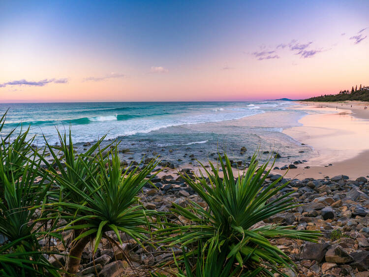 Sunset at Sunshine Beach