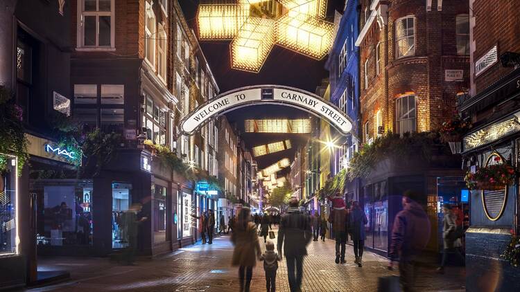 Here’s the exact date Carnaby Street’s Christmas lights will be turned on for 2025