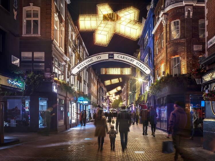 Here’s the exact date Carnaby Street’s Christmas lights will be turned on for 2025
