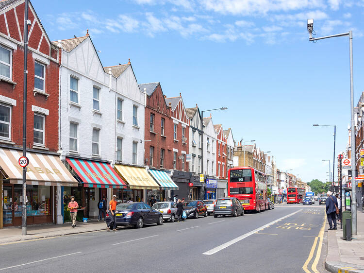 Green Lanes in North London