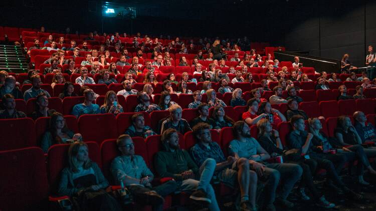 Cinema full of people