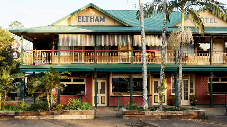 Exterior of Eltham Hotel