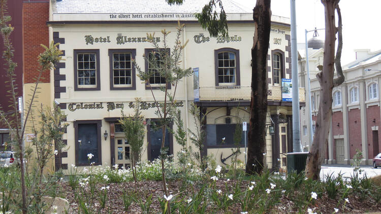 Exterior shot of Hope and Anchor Hotel