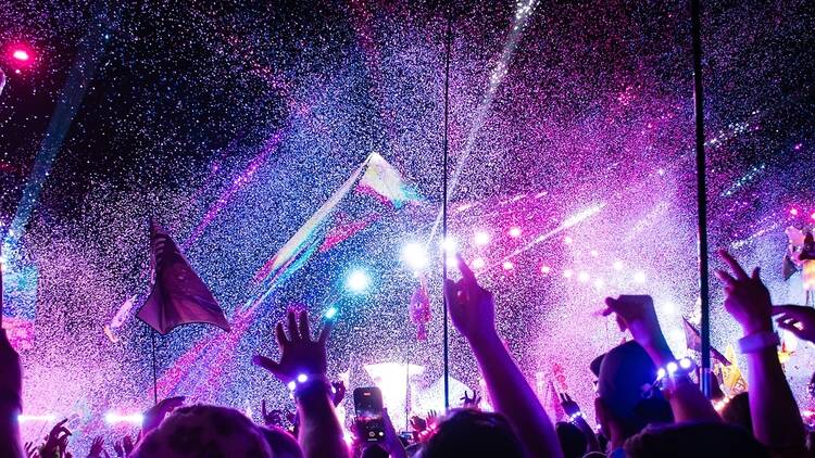 Pyramid stage at Glastonbury