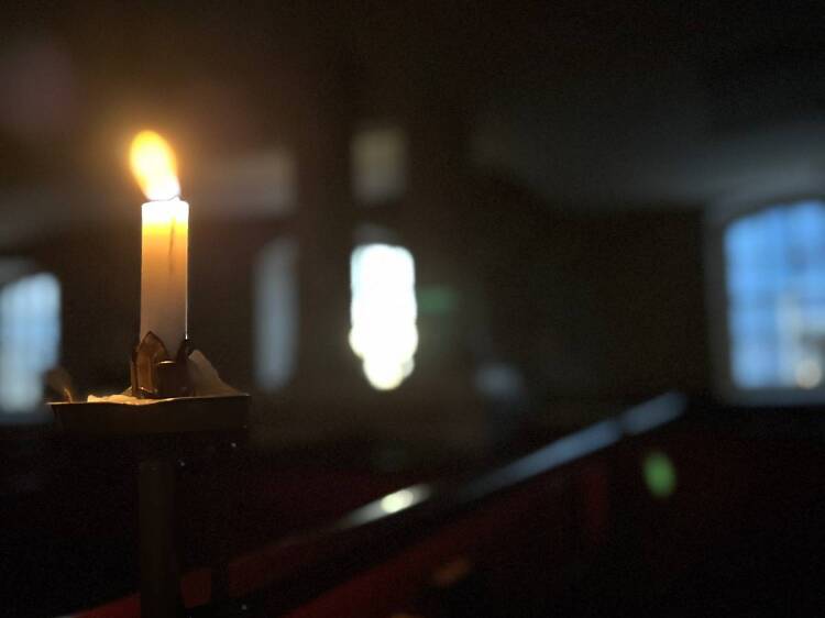 I toured a crypt by candlelight next to Boston’s oldest burial ground—here’s how creepy it is