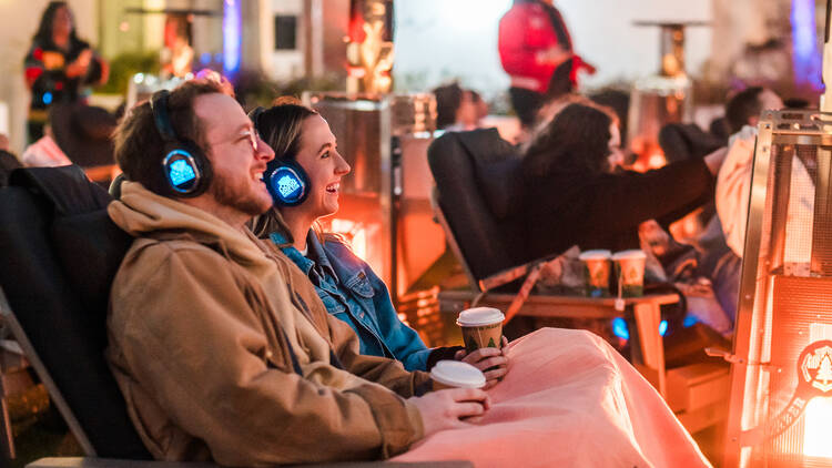 Watch a festive flick outdoors