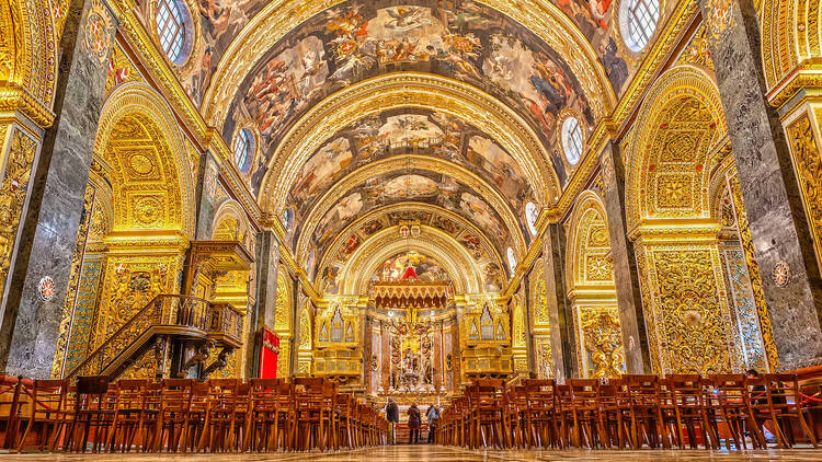 La Capilla Sixtina de Malta, concatedral de San Juan