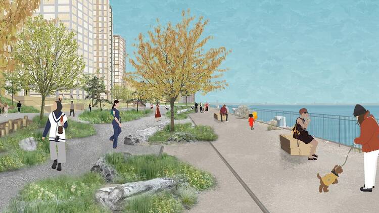 Plans for Barking Riverside, an expanded neighbourhood in east London