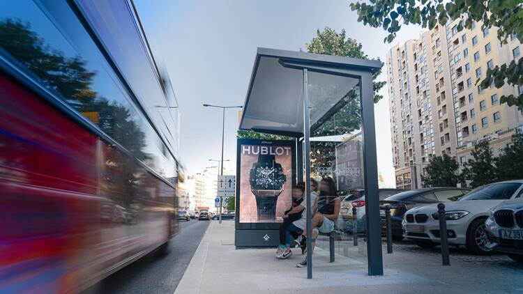 Lisbon Bus Stop