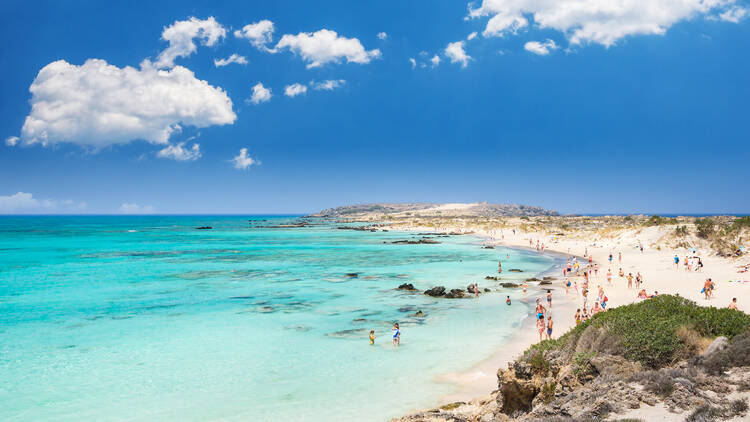 Relax on Elafonissi beach