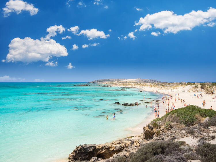 Relax on Elafonissi beach