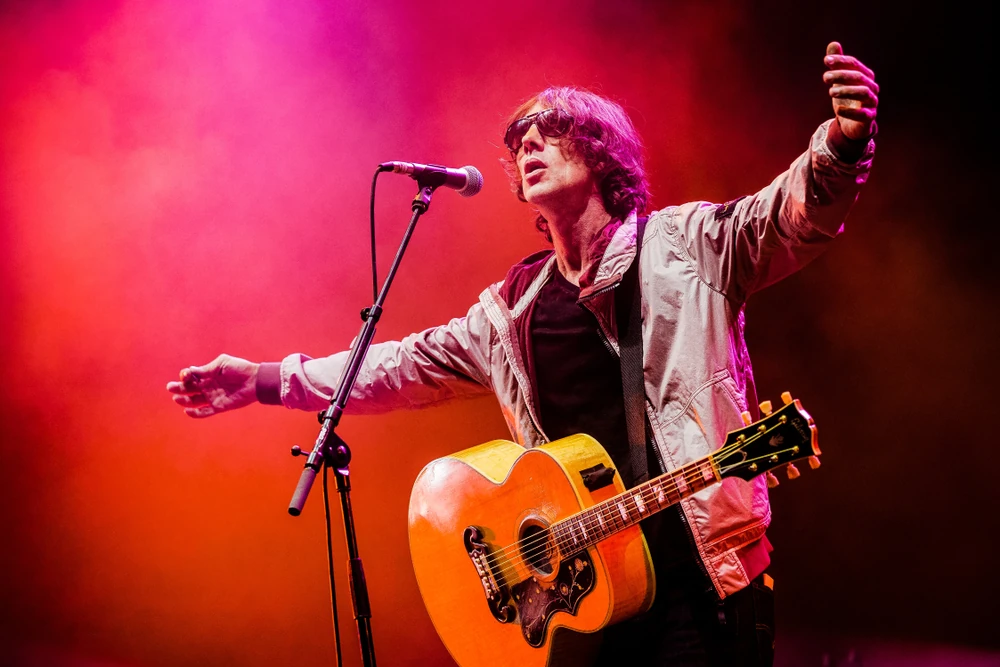 Richard Ashcroft performing live in Belgium