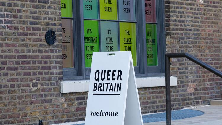 Queer Britain exterior Granary Square