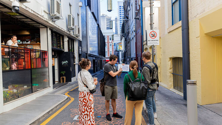 Walking tour in Brisbane