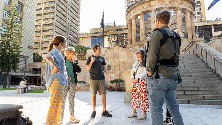 Walking tour in Brisbane