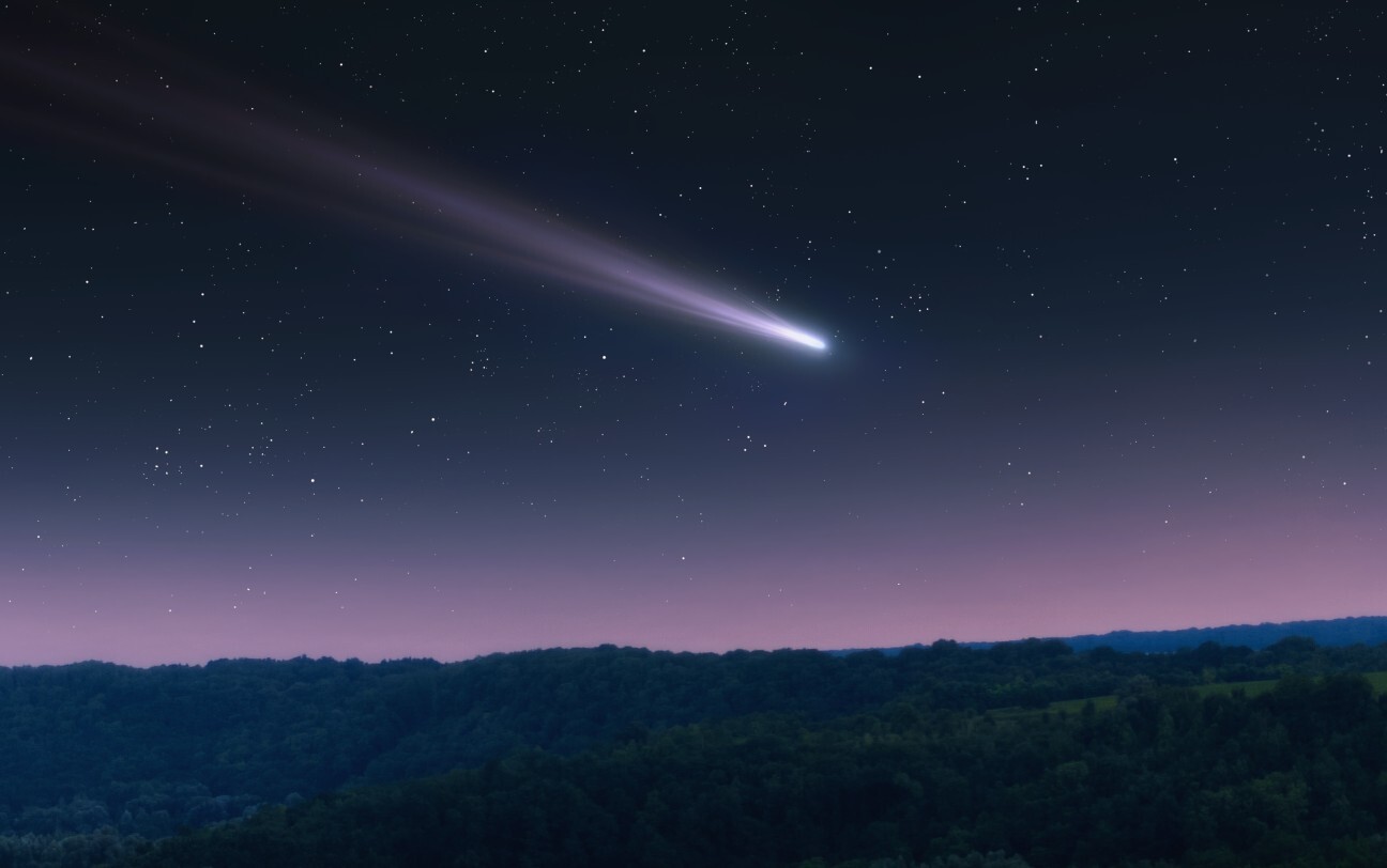 A special comet may be visible to the naked eye in NYC next month