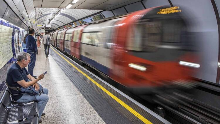 London tube train