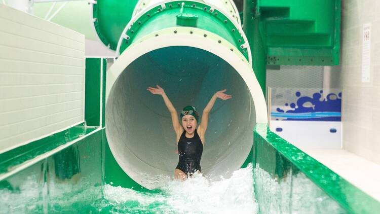 Britannia Leisure Centre slide