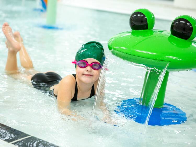 Splash around at Britannia Leisure Centre