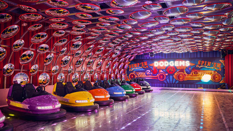 dodgem cars