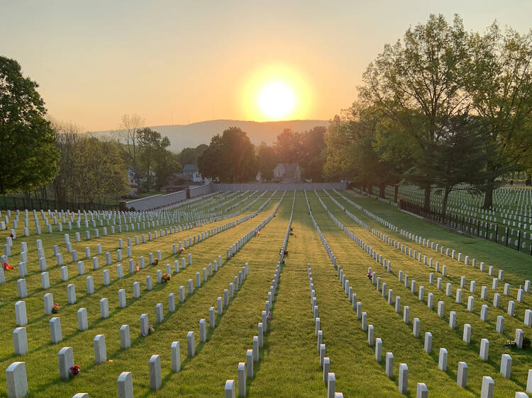 Woodlawn National Cemetery in Elmira New York