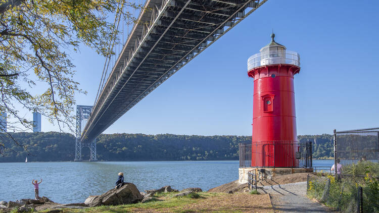 The edge of Manhattan