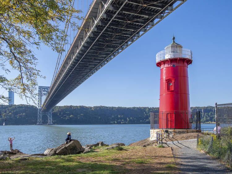 The edge of Manhattan