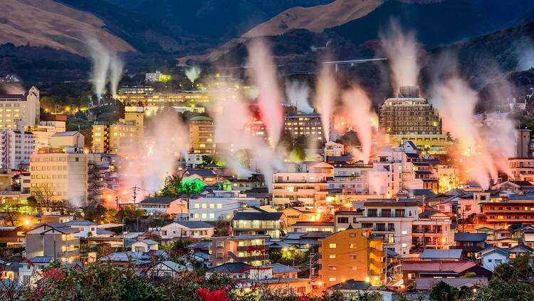 เบ็ปปุ ออนเซ็น จังหวัดโออิตะ (Beppu Onsen, Oita)