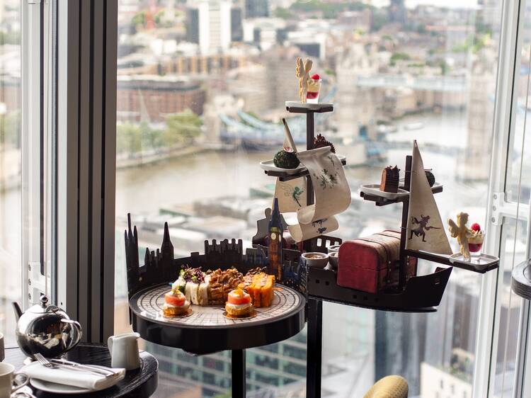 Head off to Neverland with the new Aqua Shard afternoon tea