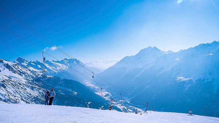 Austrian ski slopes